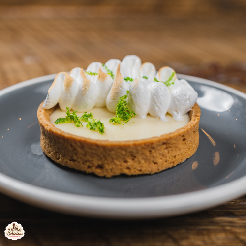 Luscious lime meringue tarts